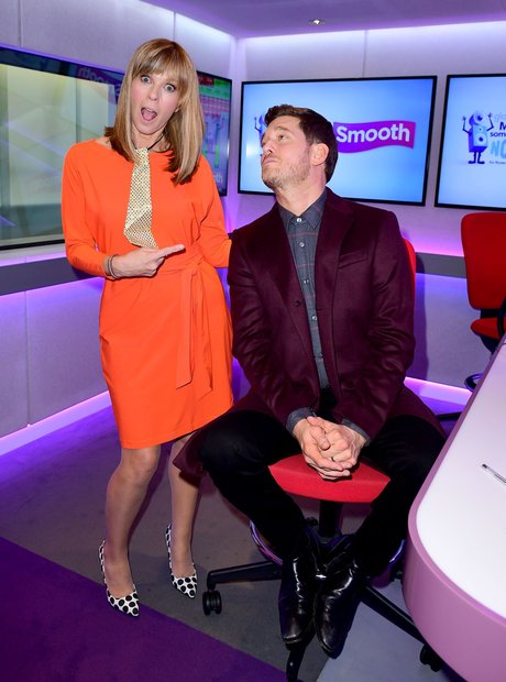 Kate Garraway and Michael Buble
