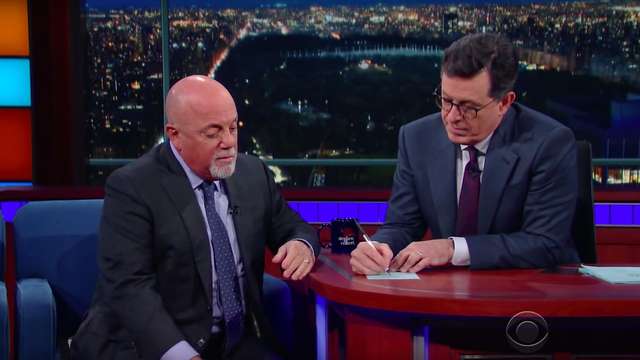Billy Joel On The Late Show with Stephen Colbert