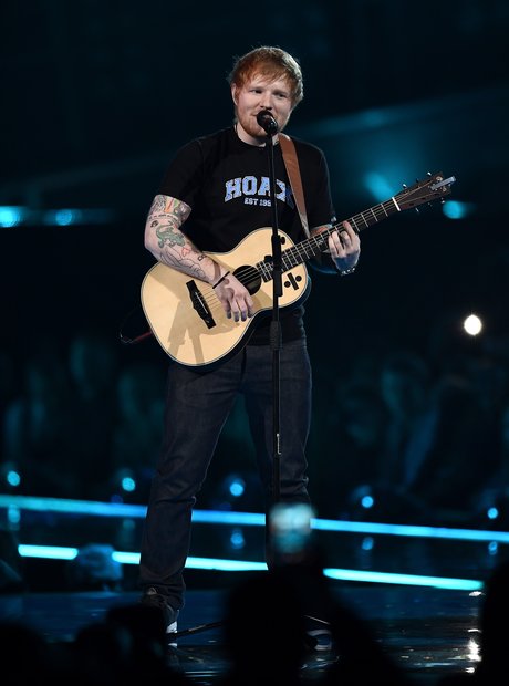 Ed Sheeran BRITS 2017