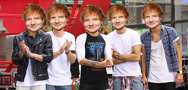 Ed Sheeran as a boyband