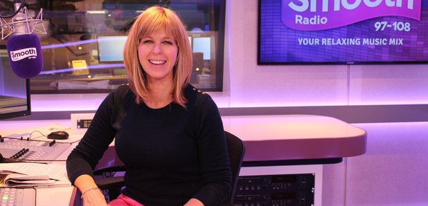 Kate Garraway in the Smooth studio