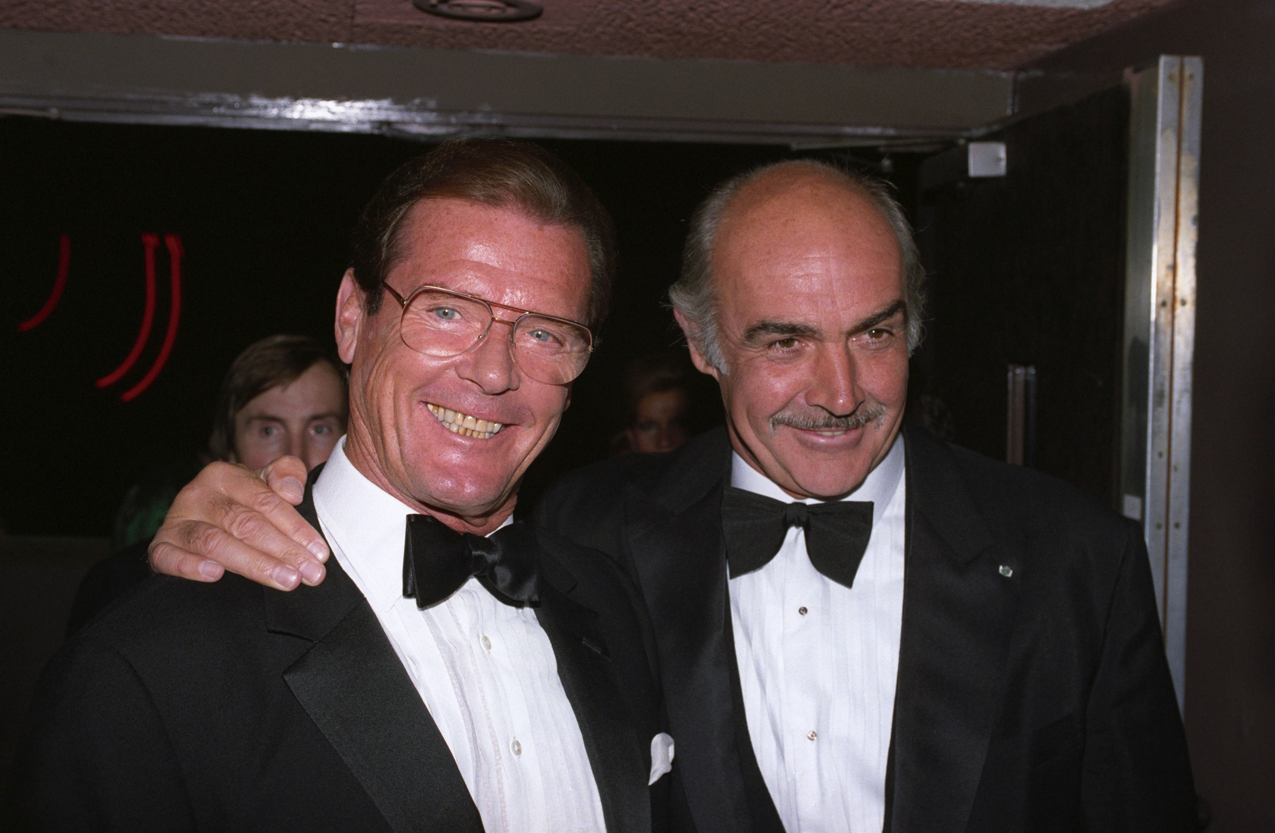 Sean Connery and Roger Moore
