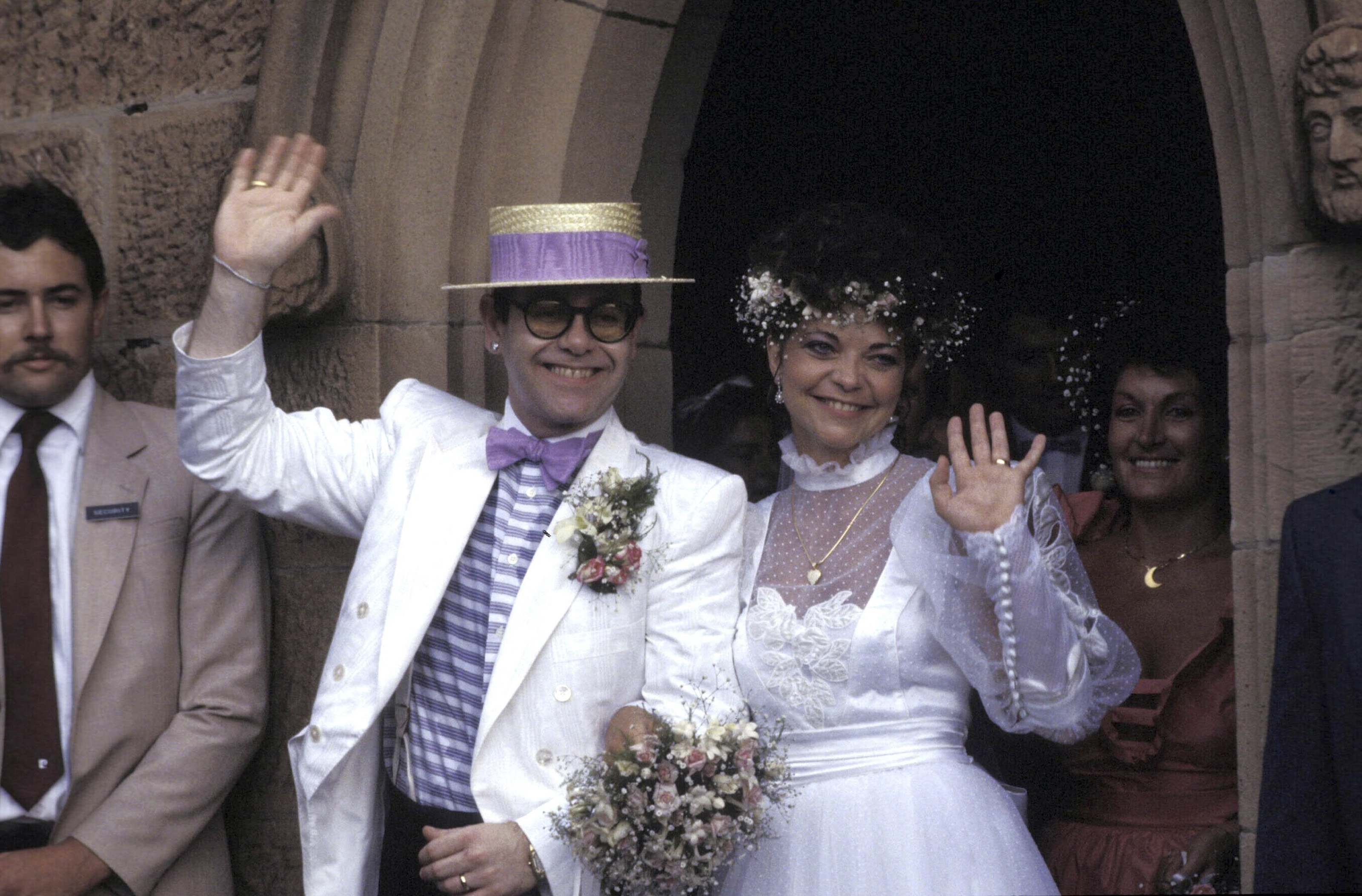 Elton John marriage 1984