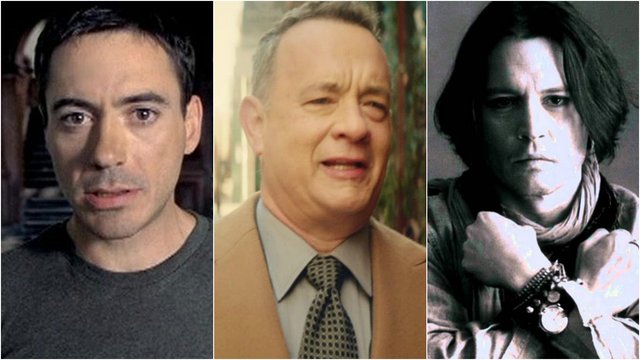 Robert Downey / Tom Hanks / Johnny Depp