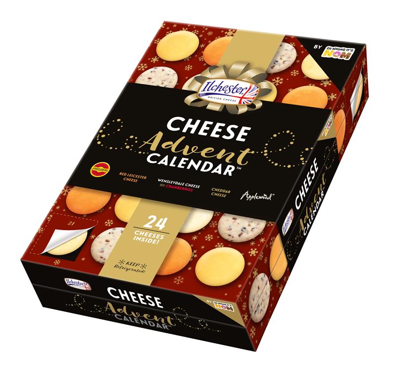 Cheese advent calendar