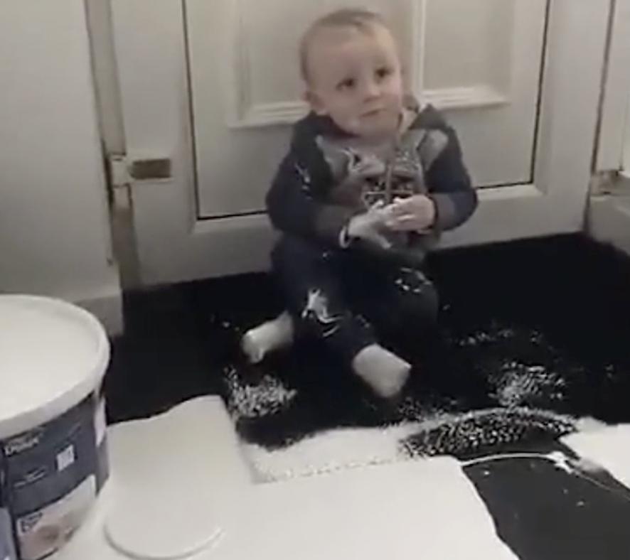 Toddler accident