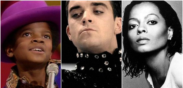 Michael Jackson/Robbie Williams/Diana Ross