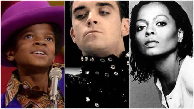 Michael Jackson/Robbie Williams/Diana Ross