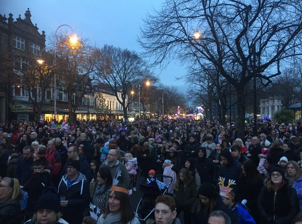 Southport christmas lights
