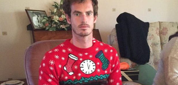 Andy Murray Christmas jumper
