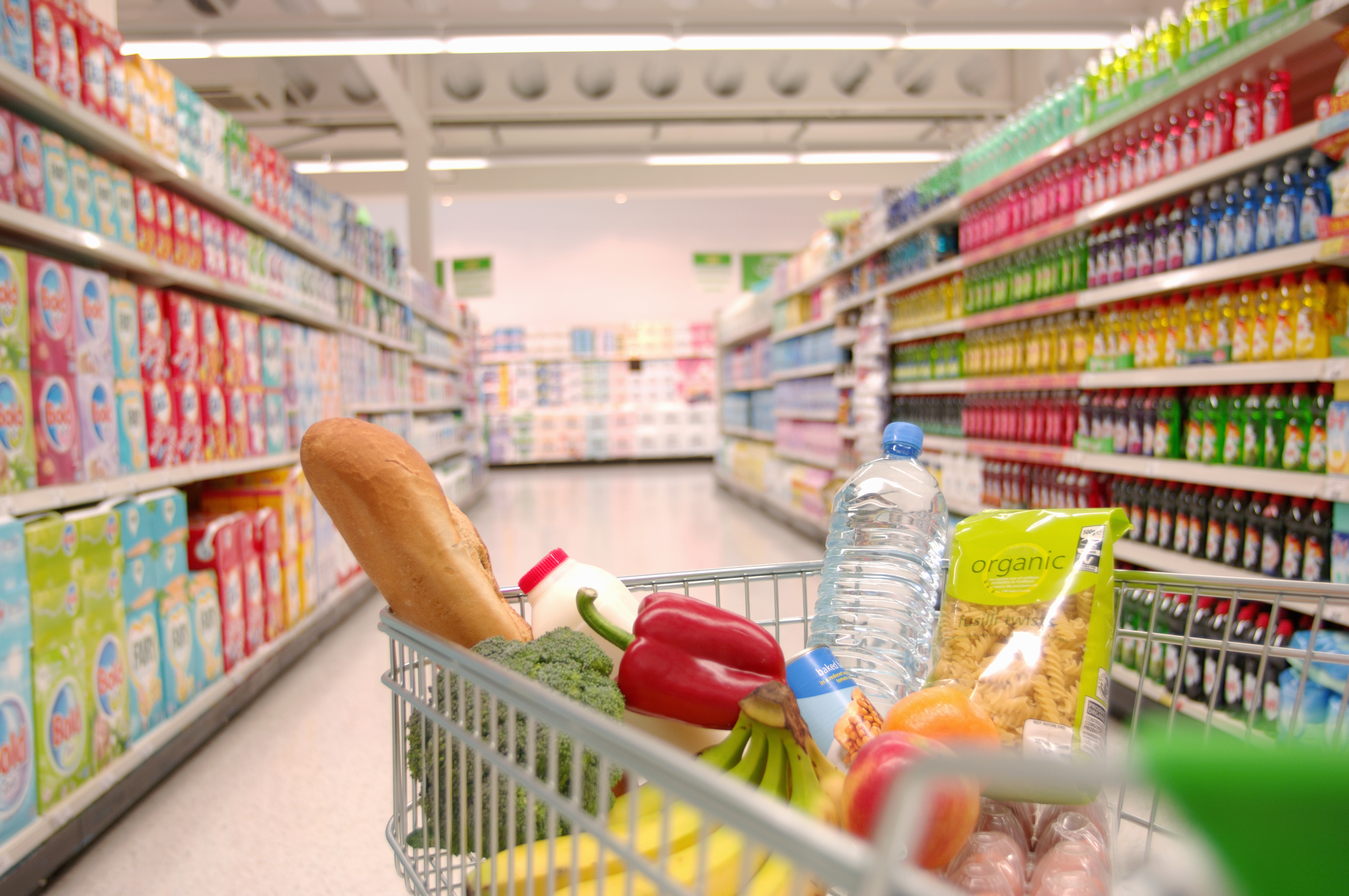 Supermarket trolley