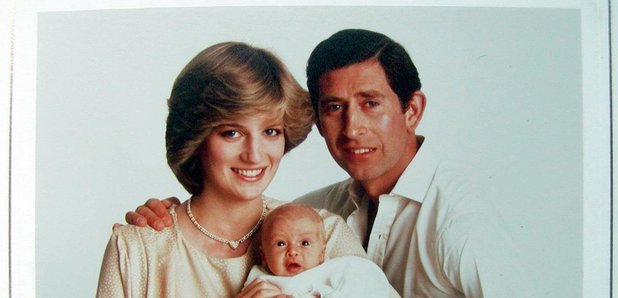 Charles and Diana Christmas card