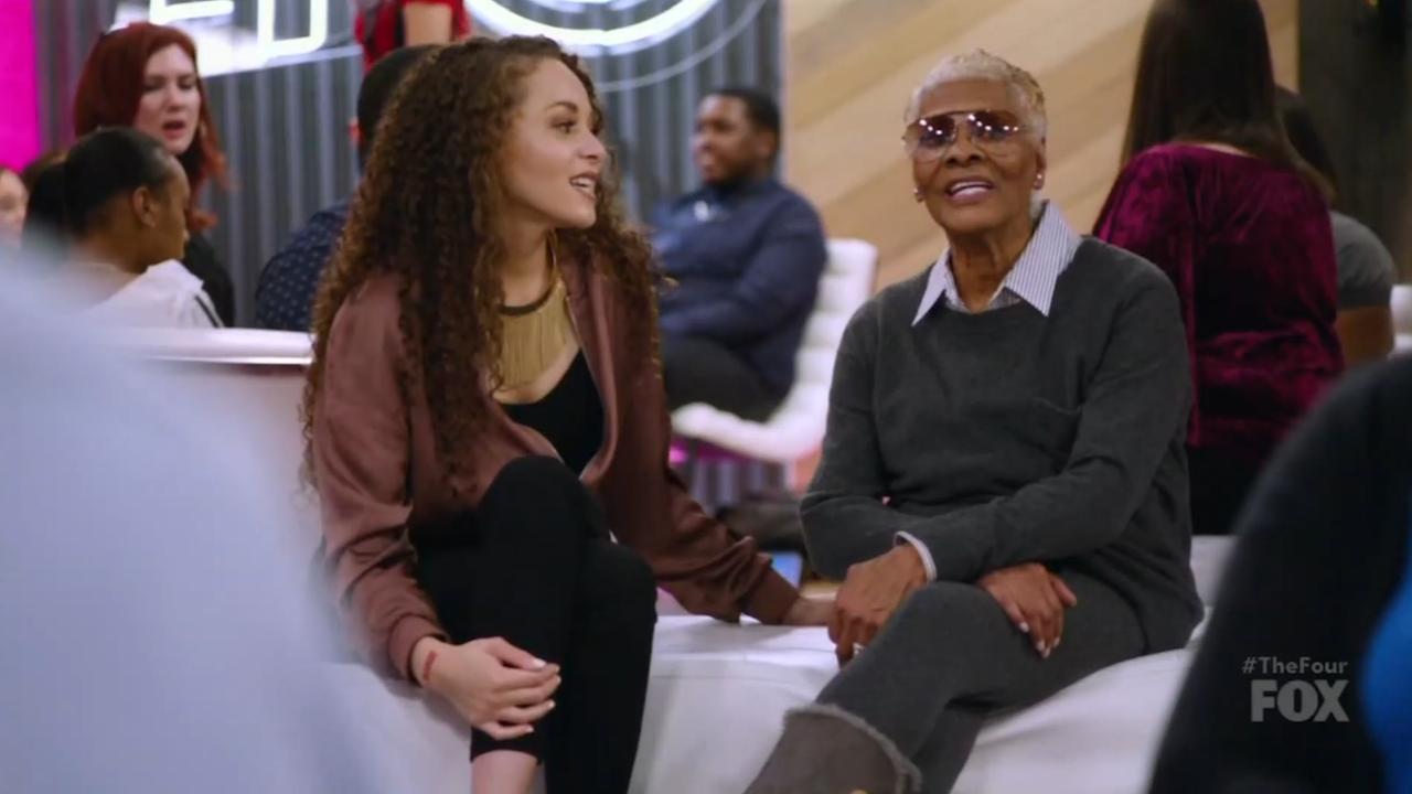 Cheyenne Elliott and Dionne Warwick