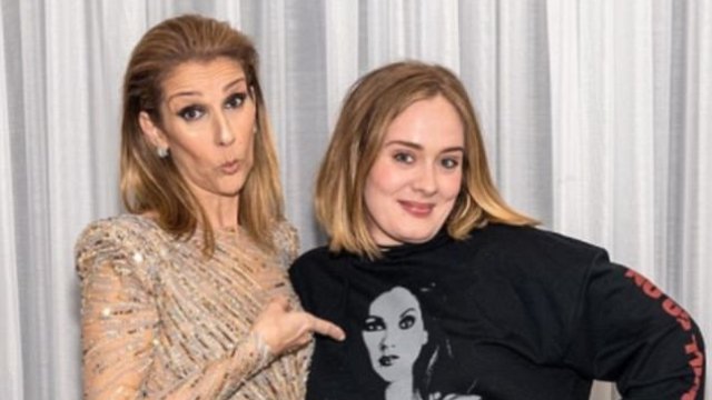 Adele and Celine Dion