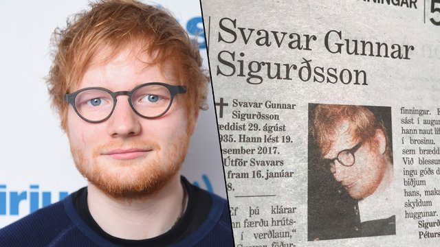 Ed Sheeran Iceland