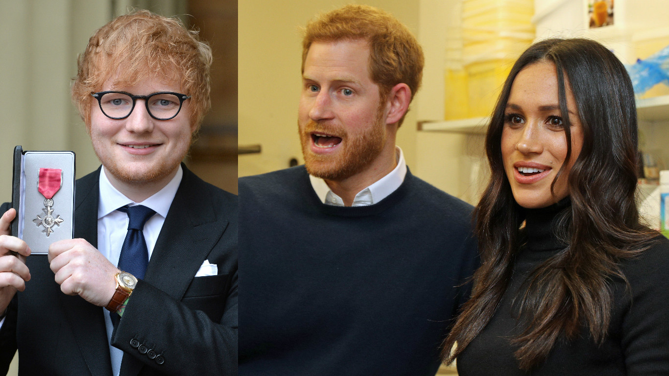 Ed Sheeran / Harry and Meghan