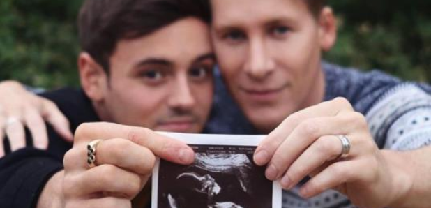 Tom Daley and Dustin Lance Black Pregnancy Scan