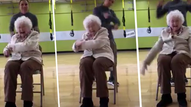 93 year old workout