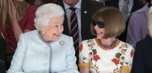 The Queen at London Fashion Week