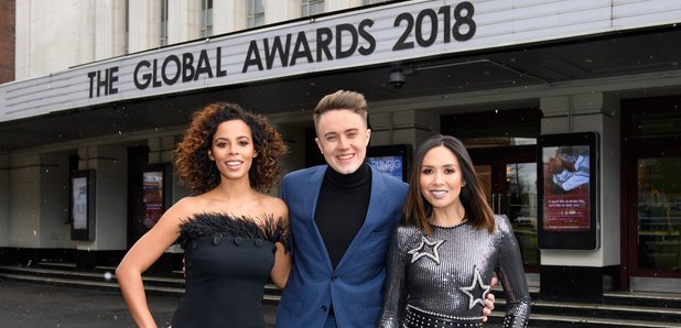 Roman Kemp Myleene Klass Rochelle Humes Global Aw