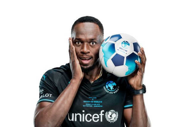 Usain Bolt / Soccer Aid