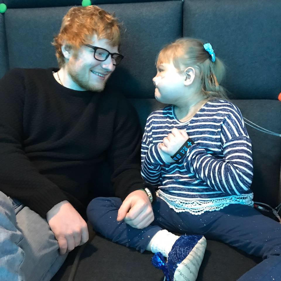 Ed Sheeran visits Melody