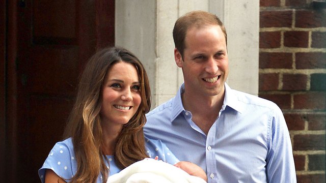 Kate And William Baby George