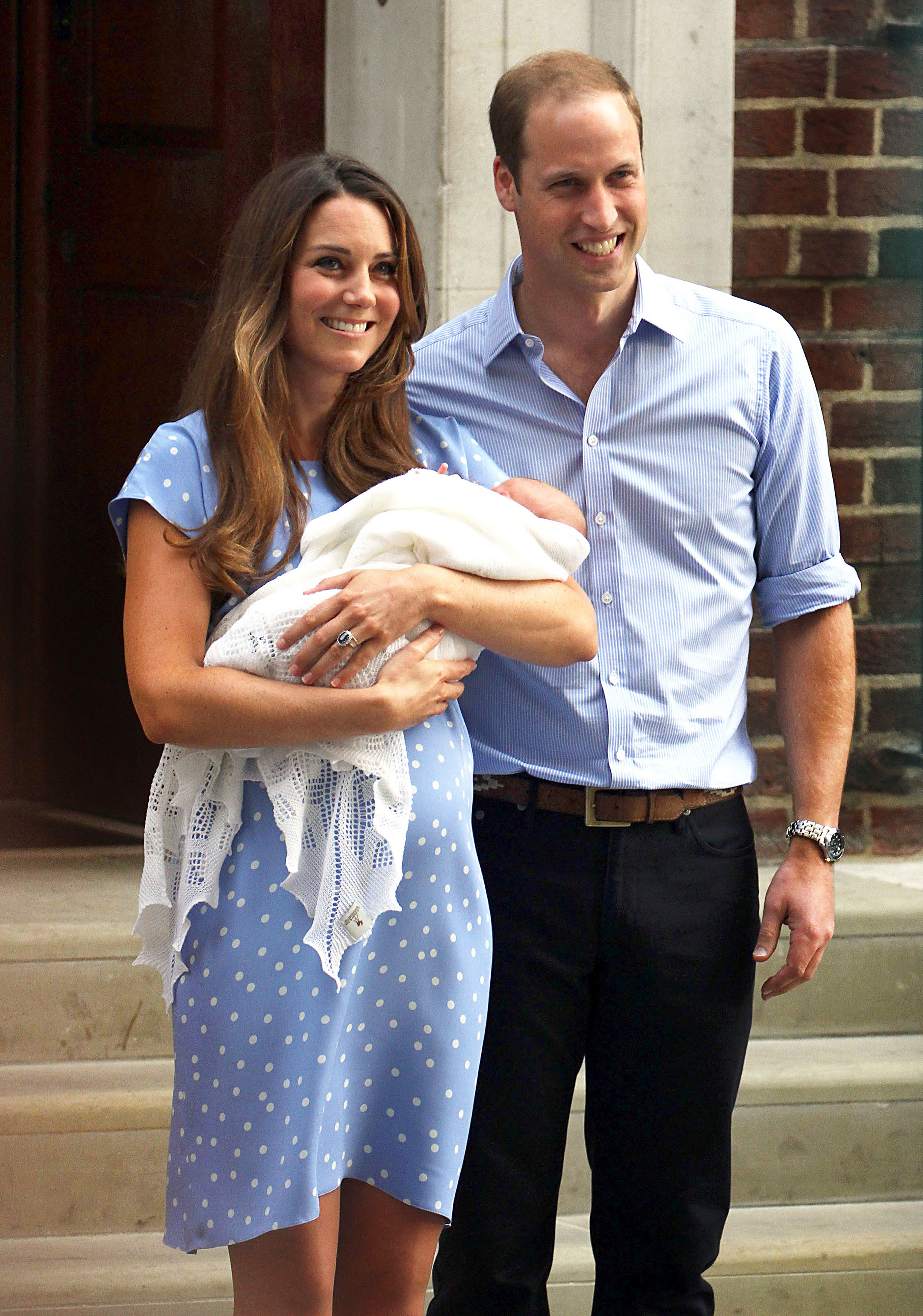 Kate And William Baby George