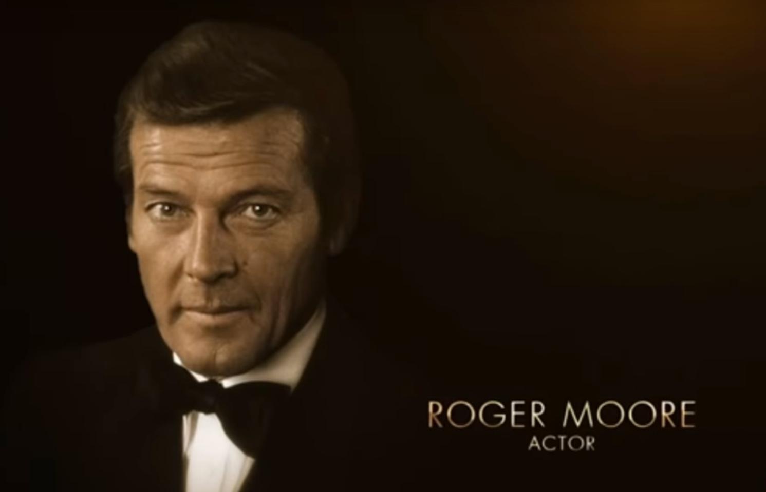 Roger Moore - oscars tribute