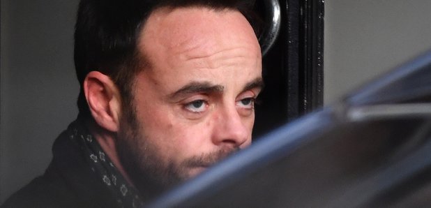 Ant McPartlin leaves home after arrest