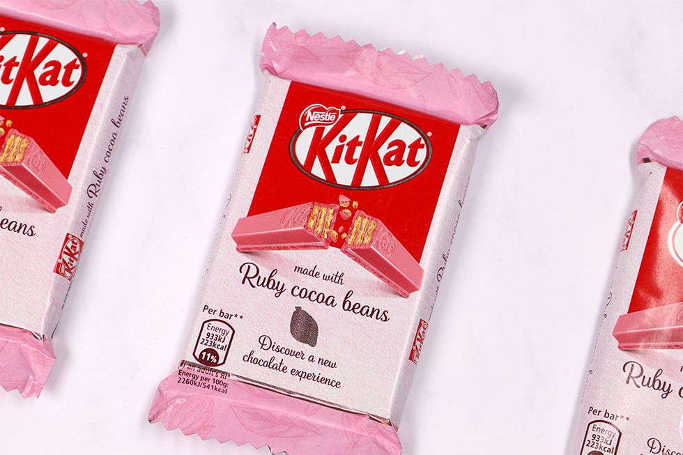 Pink KitKats