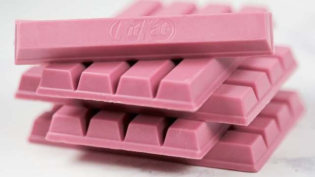 Pink KitKats