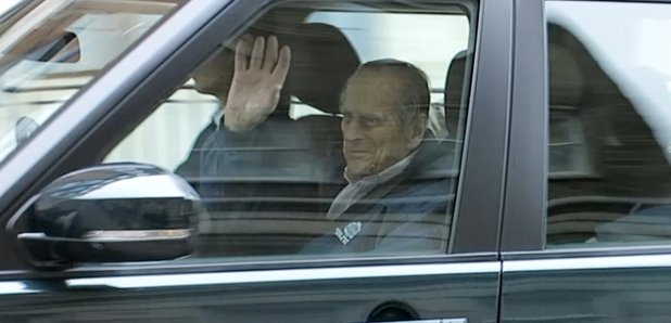 Prince Philip leaves hospital