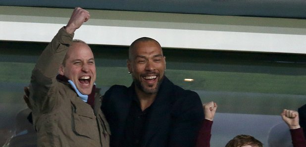 Prince William at Aston Villa