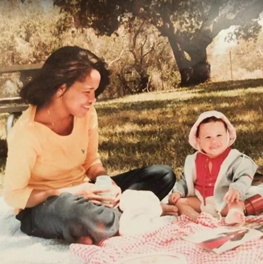 Meghan Markle and her mum