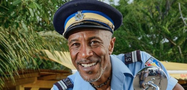 Dwayne in Death in Paradise