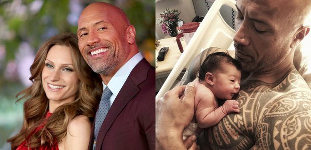 Dwayne Johnson and Lauren Hashian / baby girl