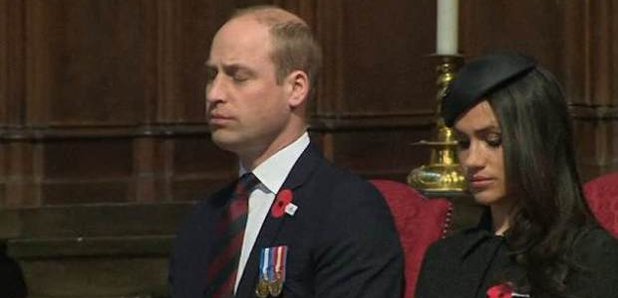 Prince William falls asleep