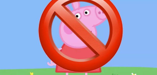 Peppa Pig banned