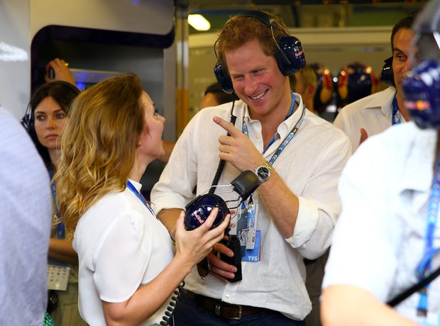 Prince Harry and Geri Horner