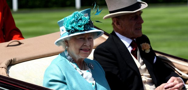 The Queen and Prince Philip at Royal Ascot