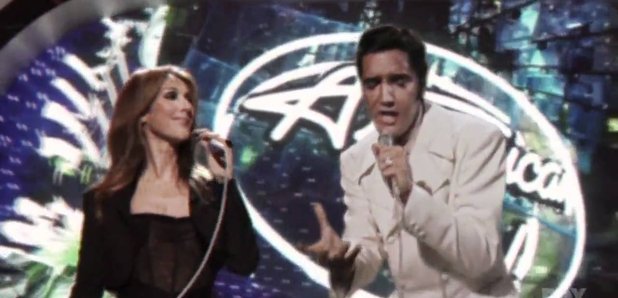 Celine Dion and Elvis