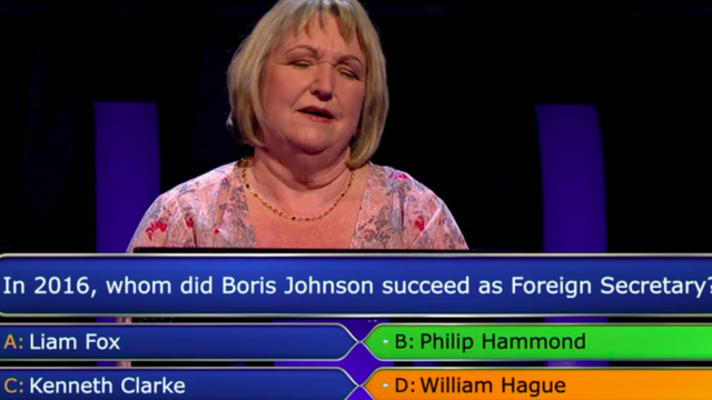 Who Wants to be a Millionaire fail