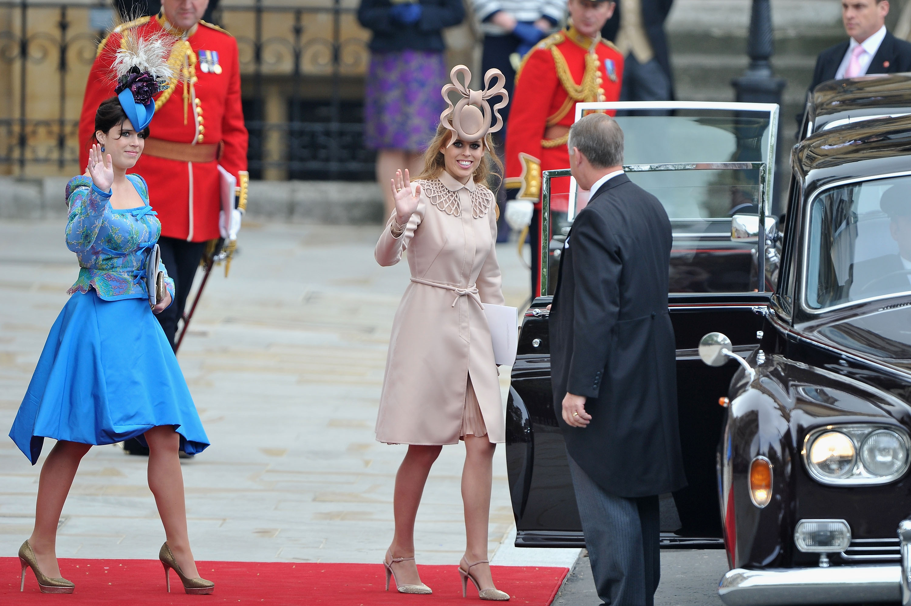 Beatrice and Eugenie hats