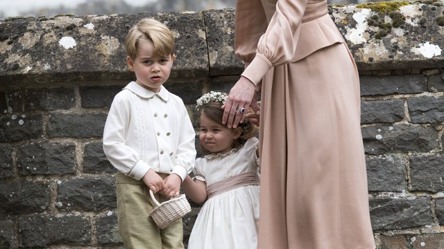 George, Kate and Charlotte