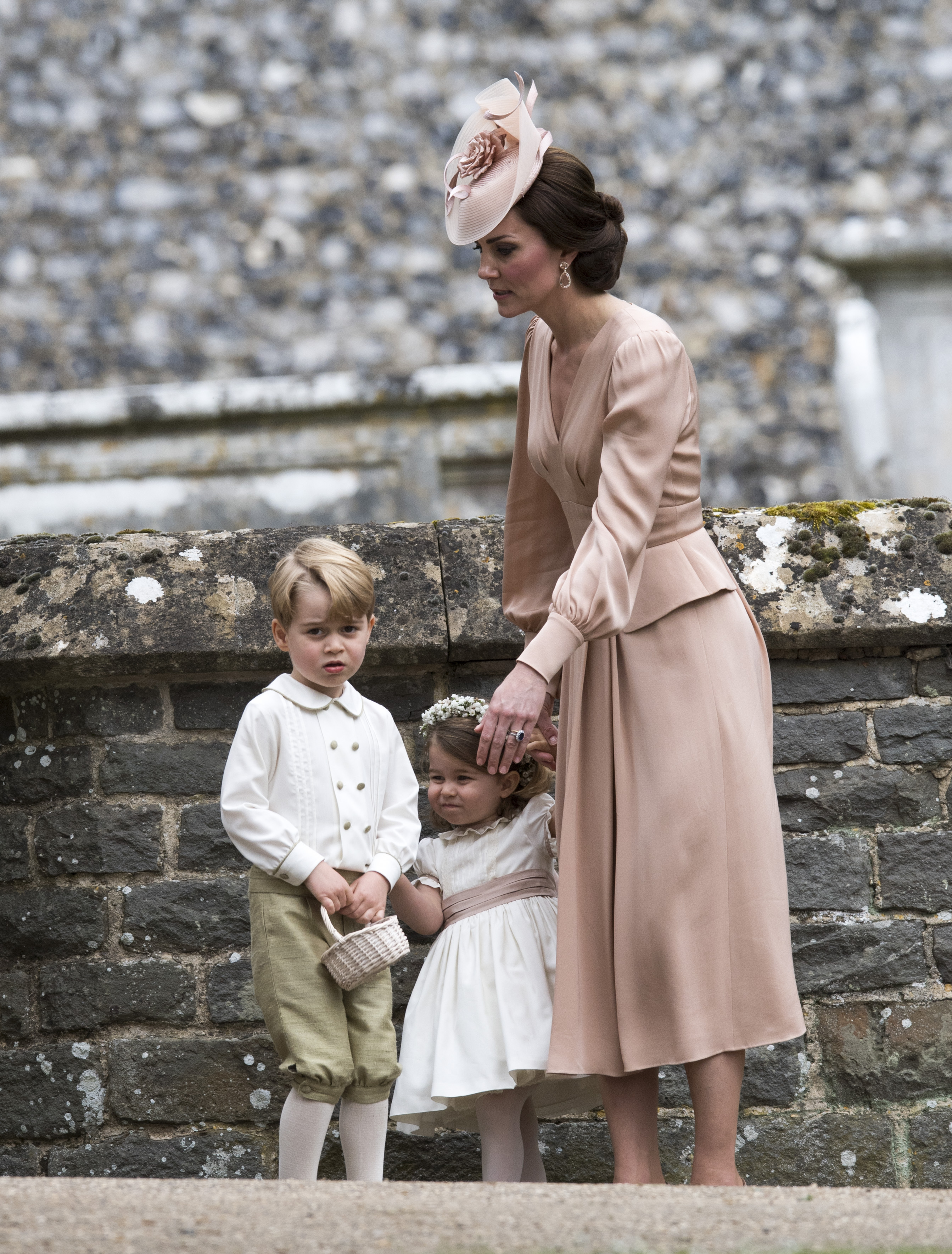 George, Kate and Charlotte