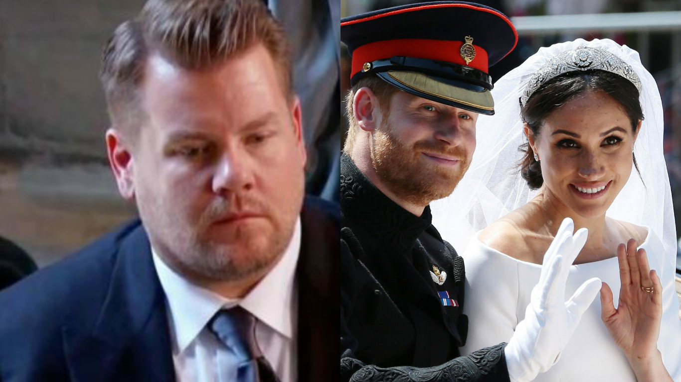 James Corden/Royal Wedding