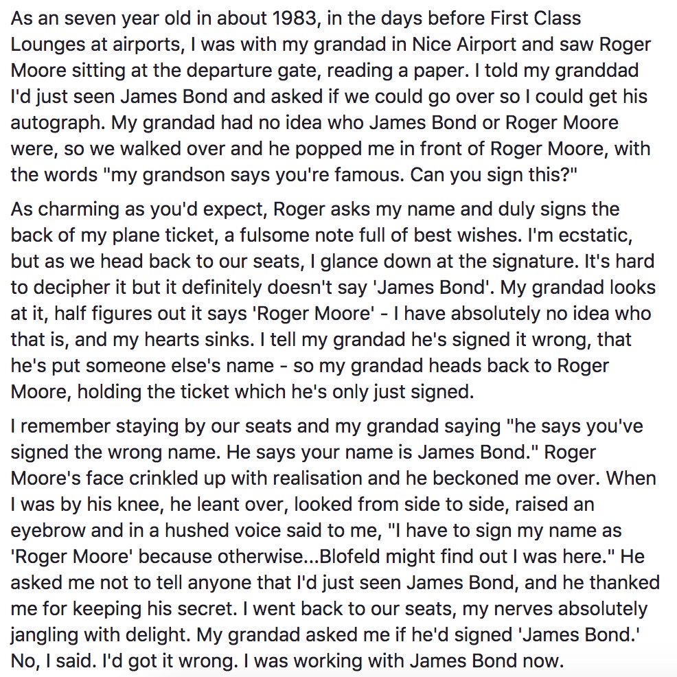 Roger Moore story
