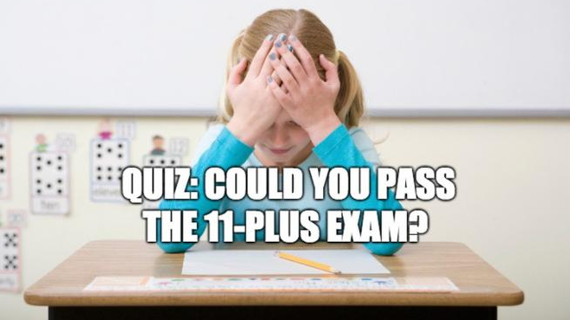 11-plus exam quiz