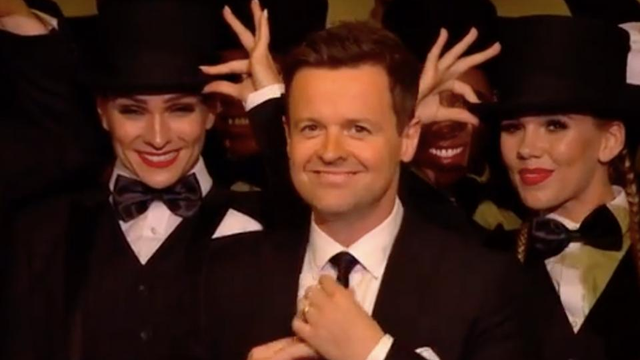 Watch Declan Donnelly perform a handstand live on TV - Smooth
